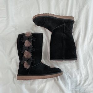 fluffy ugg boots